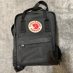 Mini Fjallraven Kanken Backpack in Black